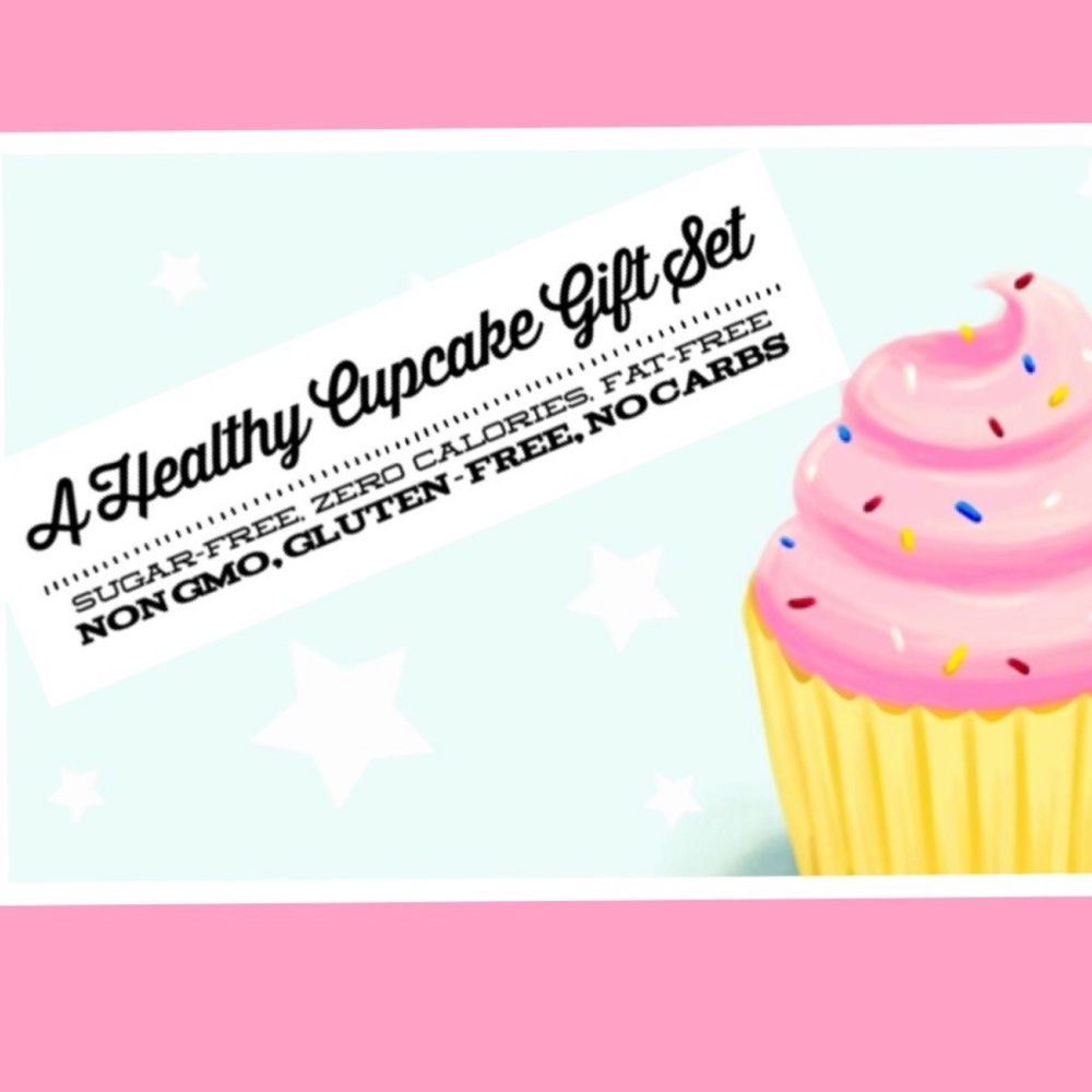 Cupcake 4-piece Gift Set - Pink - Picture 5 of 8